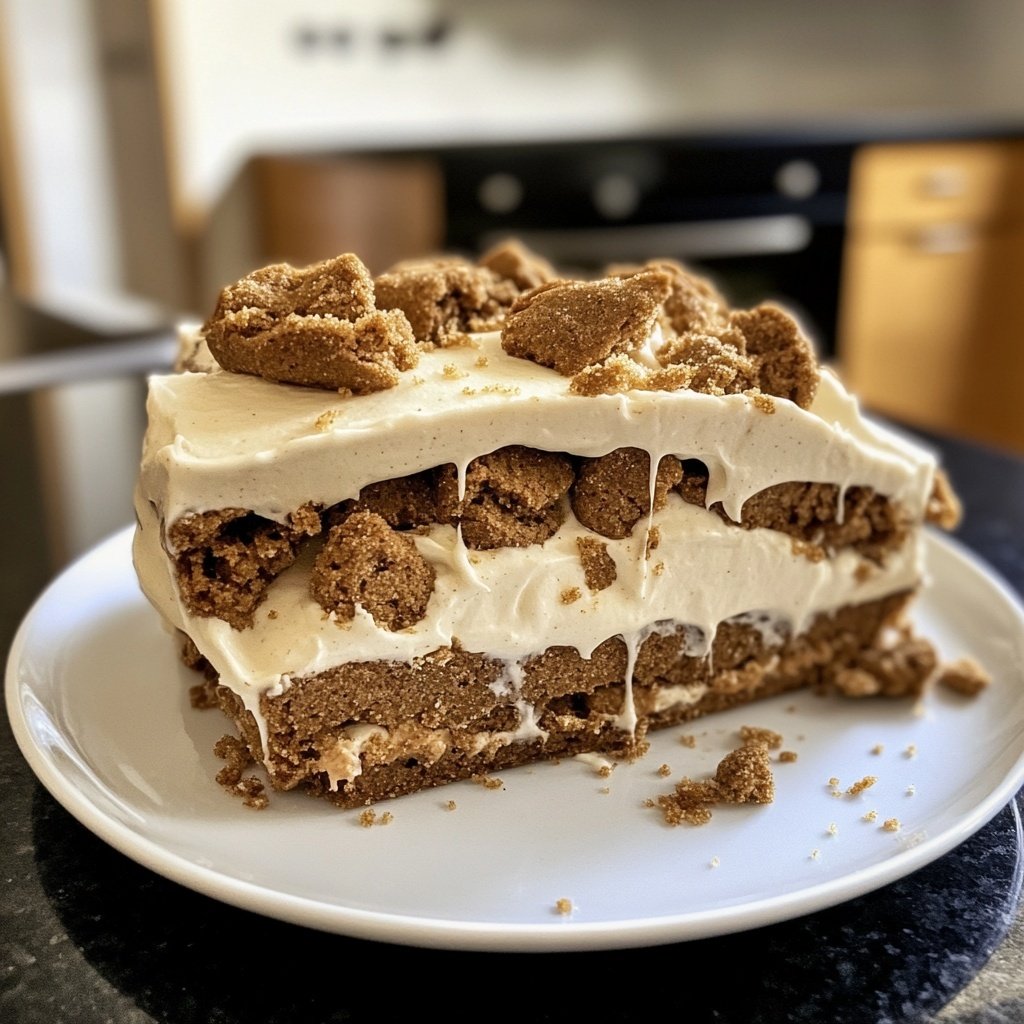 Spekulatiuskuchen ohne Backen