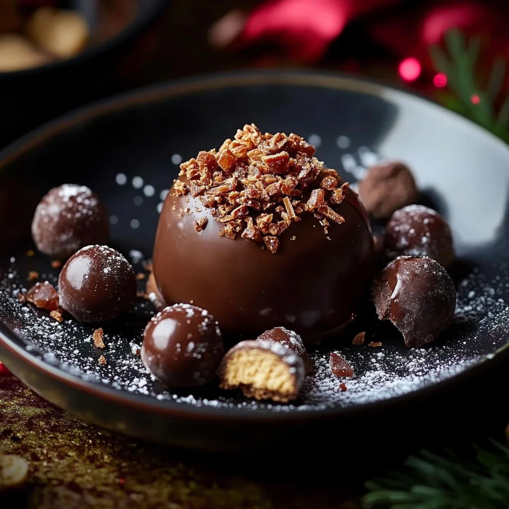 Spekulatius Kugeln - Pralinen für Weihnachten
