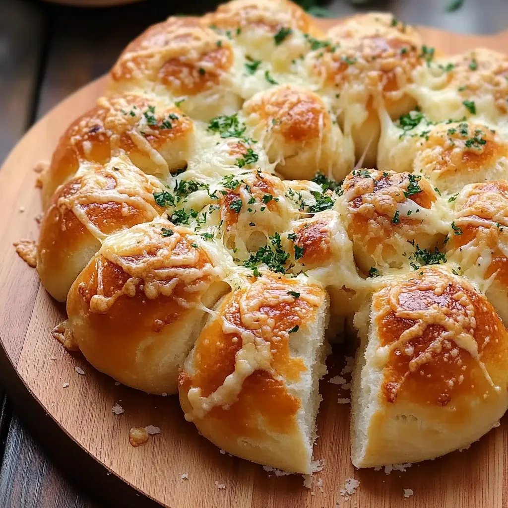 Käsiges Pull Apart Bread