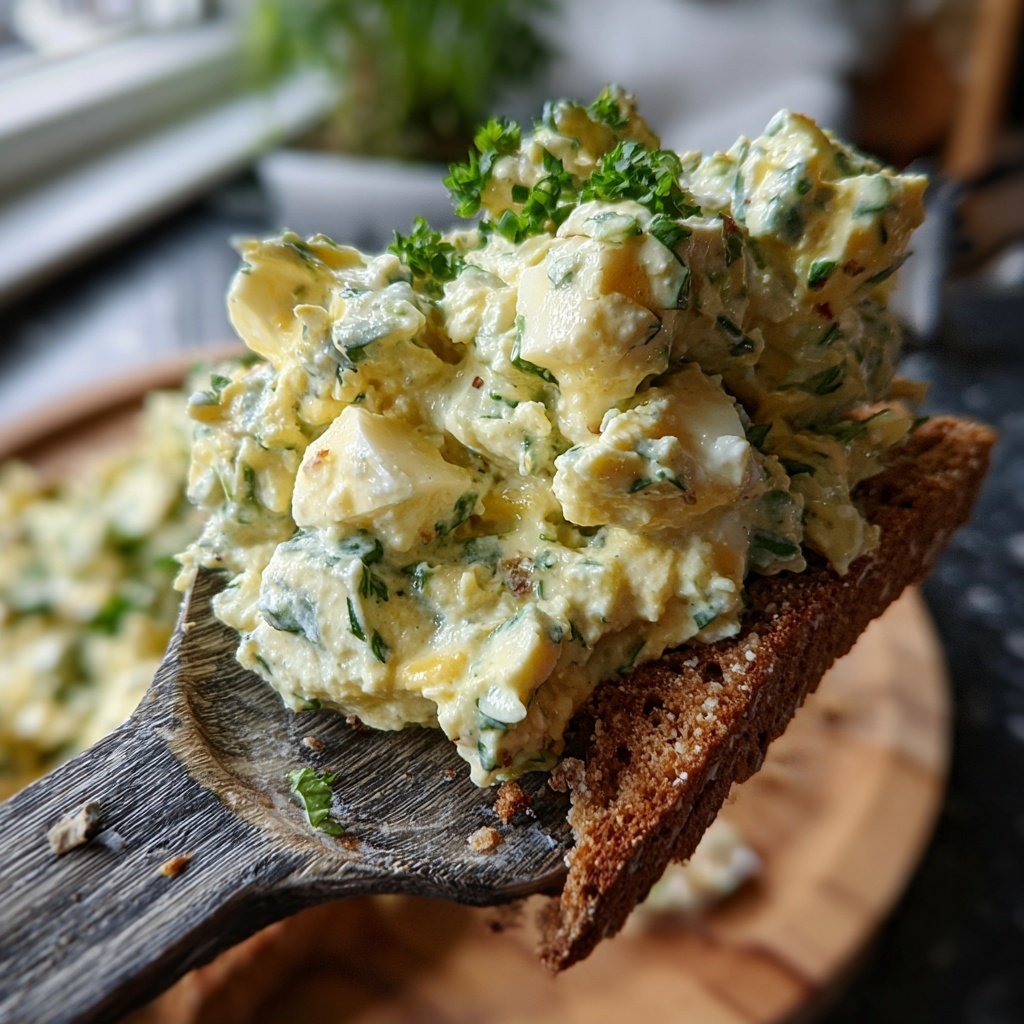 Schnell & Einfach 10-Minuten-Eiersalat mit Joghurt