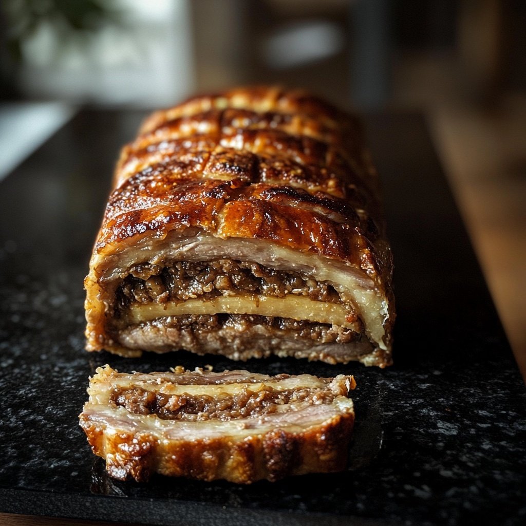 Rouladen-Schichtbraten