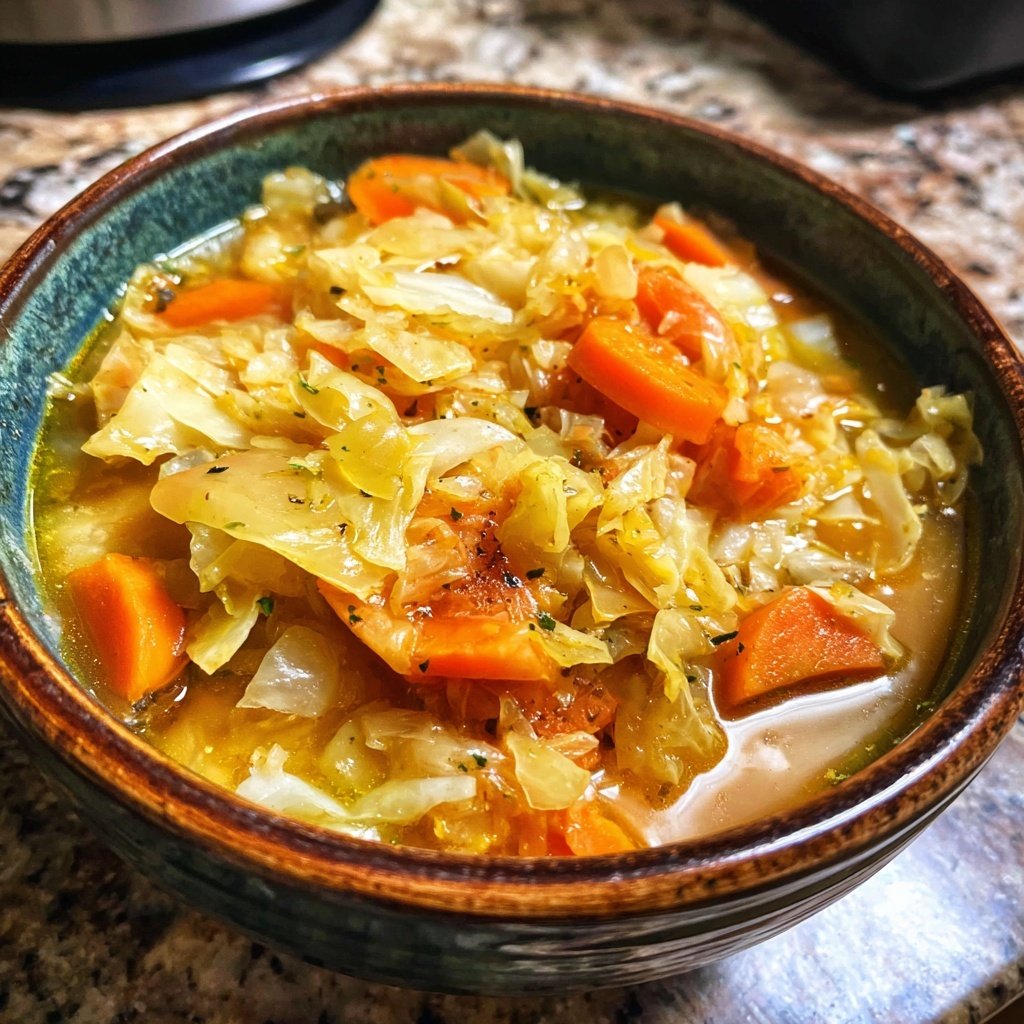 Einfacher Weißkohleintopf