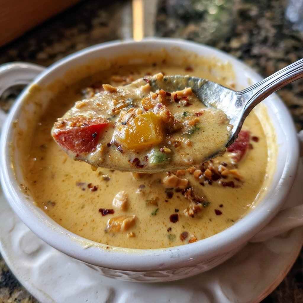 Gemüsecurry mit Erdnuss